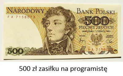 honotu - 500 zł zasiłku na Programistę [Poznań]
lub osoby, która go poleci:
Dam 500...