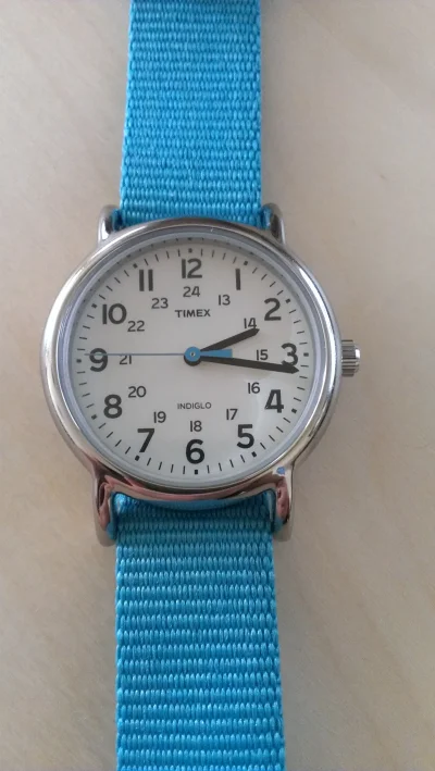 Aviendha - Niedawno dostałam od swojego paska zegarek - Timex Weekender. Jest prosty,...