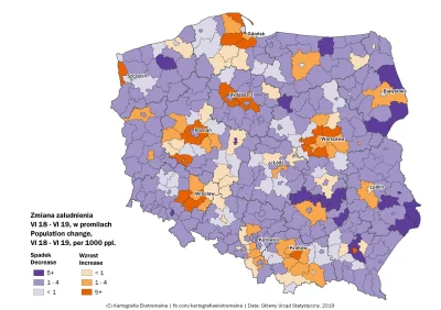 Lifelike - #polska #demografia #mapy #kartografiaekstremalna #graphsandmaps