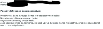 Kacc - Mają czelność mnie pouczać co do bezpieczeństwa, a sami wysyłają hasła mailem....