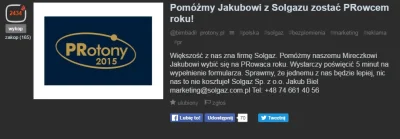 robert919 - Jak zostać PRowcem roku i jednocześnie historia marketingu Solgaz na Wyko...