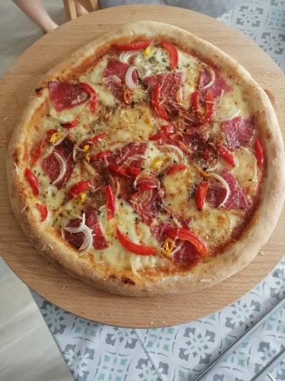 czesiu271 - Niedzielna pizza :) #pizza #kuchniamg78 #gotujzwykopem #foodporn