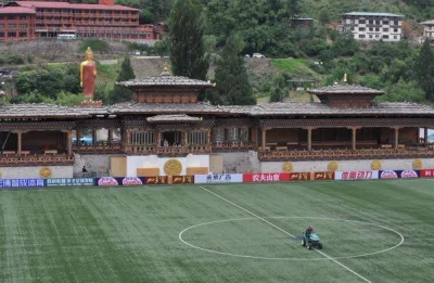cebuliony - Stadion reprezentacji Bhutanu #pilkanozna #stadiony #ciekawostki
