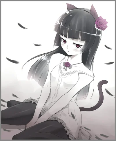 Hajak - #randomanimeshit #oreimo #kuroneko #rurigokou @BlackReven