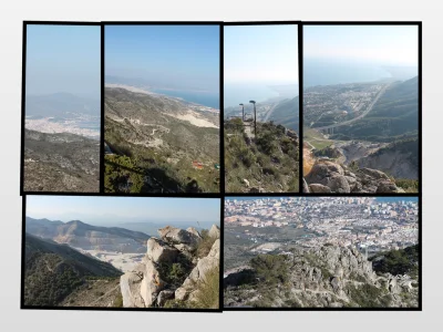 ziobro2 - Kilka fotek z krótkiej wyprawy w pobliskie góry #andaluzja Na górę wjechali...