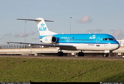 szabela - @szperacz: Fokker F70 PH-WXD od KLM