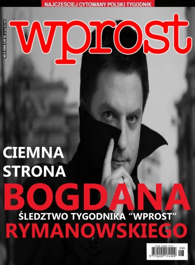 kidman86 - Z redakcji "Wprost" wyciekł właśnie projekt nowej okładki