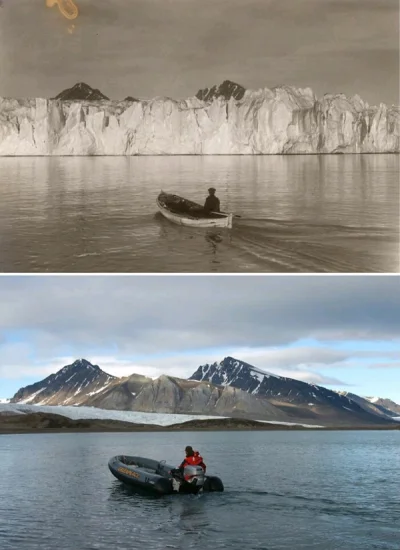 RFpNeFeFiFcL - Antarktyda 100 lat temu i dziś.