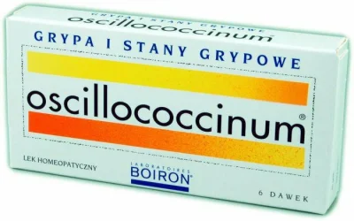 j.....o - Oscilococcinum. To jest taki chyba podrecznikowy przyklad. 

https://pl.m.w...
