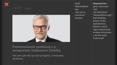 M.....t - Ja rano zgłosiłem tylko brak tagu #polityka.

Ale zgłoszenie niepoprawne,...