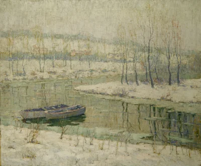 staa - #malarstwo #sztuka
Ernest Lawson – Spring thaw¹ (~1910)

Amerykanin kanadyj...
