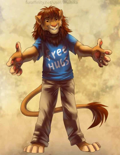 z.....e - Kto chce? :3

#furry #freehugs #duzekoty #lwy