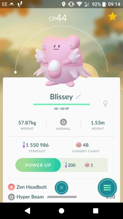 Czelsiak - Czyli, że osłabią moją Blissey, tak?! O Wy uje. #pokemongo