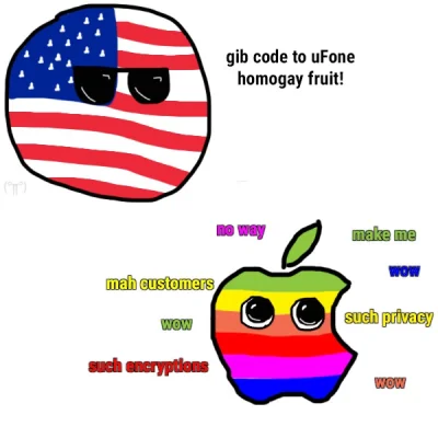 mxxmxxm - #heheszki #humorobrazkowy #apple #polandball
