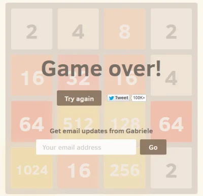 M.....K - So close

#spamymoosk #2048