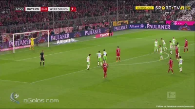 Minieri - Lewandowski z karnego, Bayern - Wolfsburg 1:0
#golgif #mecz #golgifpl