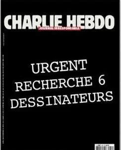 Simonpapis - Najnowsza okładka "Charlie Hebdo"

tłum.: "Pilne, poszukujemy 6 karyka...