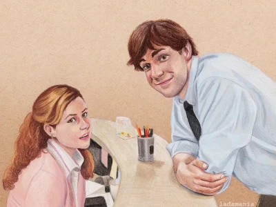 pekas - #theoffice #biuro #seriale #rysunek