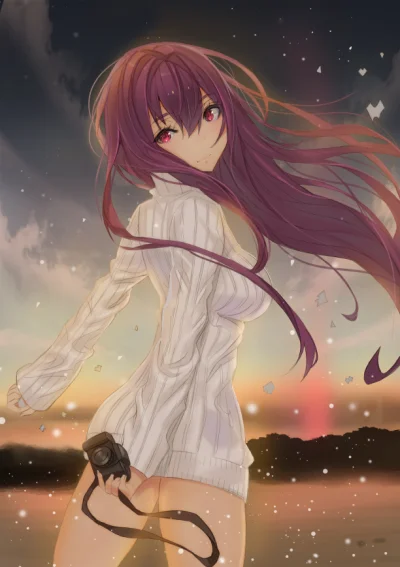 Azur88 - #randomanimeshit #anime #fate #fategrandorder #scathach #longhair #purplehai...
