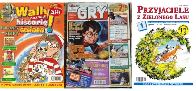 tretix12 - Mirasy zbieraliście w dzieciństwie jakieś czasopisma?
"Wally poznaje hist...