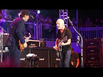 cieliczka - Peter Frampton i Joe Bonamassa gitarowo dyskutują w klasyku "While my gui...
