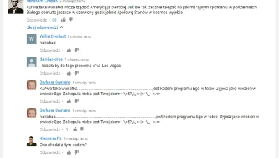 KrystJan - co ta Barbara Santana xD komentarz z jakiegoś gównofilmiku o opętaniu Hill...