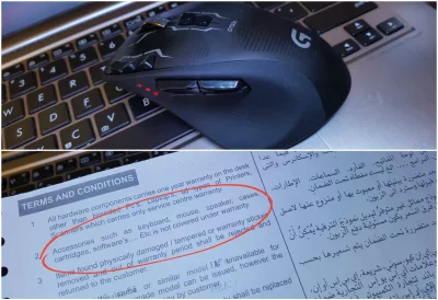 Shewie - Logitech G700S, zmarła po 5 miesiącach użytkowania.
Próbowałem wszystkiego ...