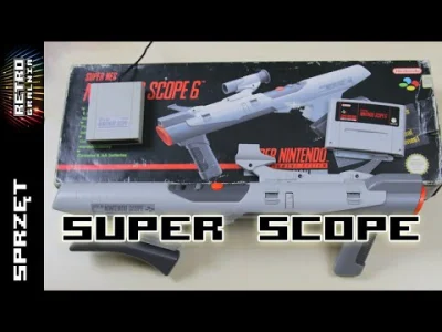 borgbis - Nintendo Super Scope - spora giwera dla konsoli SNES #nintendo #retro #retr...