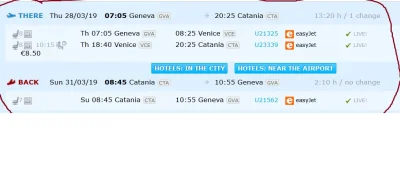 reflex1 - Ale zajebisty lot znalazłem na Sycylię. Z 10godzinnym pobytem w Wenecji. za...