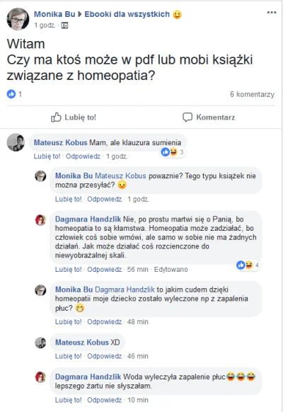 Ynteligent - #madki #facebook #heheszki
Taki kwiatek na grupie o książkach, tego to ...