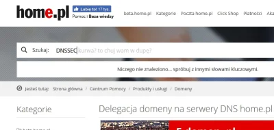 orz - Autosugestia jak zwykle bardzo pomocna :D

@home-pl kiedy się doczekamy DNSSE...