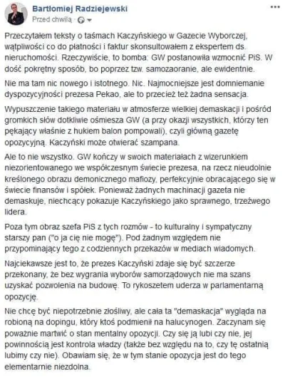 S.....i - Jakby ktoś się interesował o co naprawdę chodzi w tej sferze z taśmami Kacz...