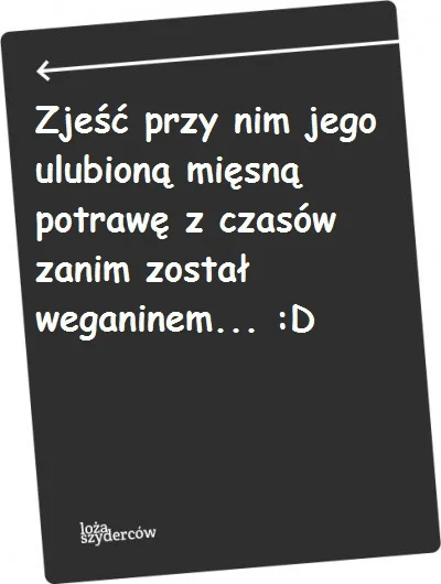 Nicy - @loza__szydercow: