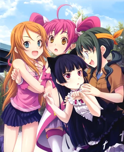 Hajak - #randomanimeshit #oreimo #kuroneko #rurigokou @BlackReven #kirinokousaka #sao...