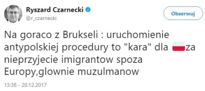 adi2131 - W takim razie dlaczego nie uruchomiono Artykułu 7 wobec Czech i Węgier, któ...