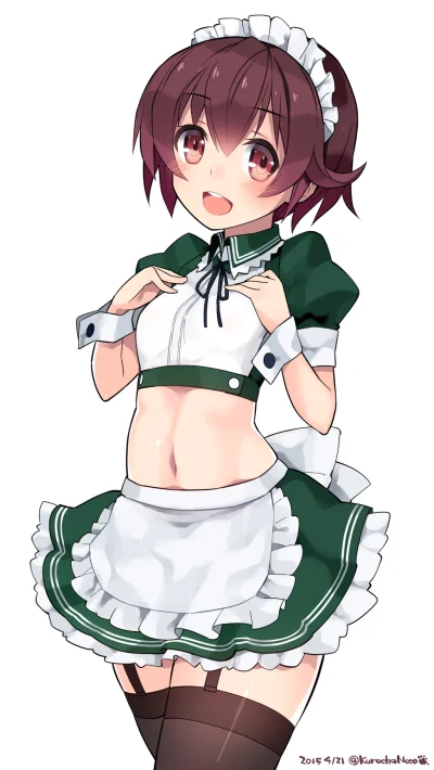 Banri - #randomanimeshit #kantaicollection #mutsuki #maid