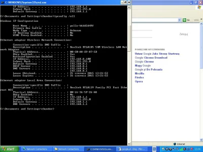 quesha - ktos mi pomoze skonfigurowac siec? xp
niby banalne - net z wifi z routera l...