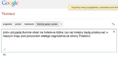 tank_driver - @pawele125: Sprawdziłem dla Ciebie w google tłumaczu, wykryło język pol...