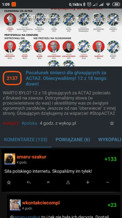 Y.....y - Nie mogłem wykopać.