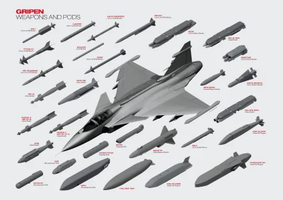 ortalionowy - @algorytm7007:Gripen uzywa uzbrojenia kompatybilnego z F15/F16/f35 plus...