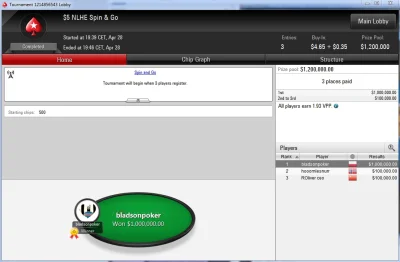 seth16cohen - Polak wygrywa MILION $ w spin and go
#poker