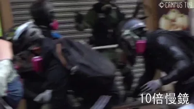 trumnaiurna - Wczoraj na wykopie hurr durr, zły Policjant strzelił do protestującego ...