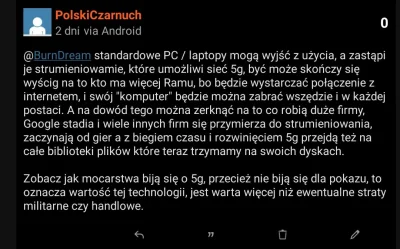 PolskiCzarnuch - @Bratek 5g bardzo mocno zmieni obecny wygląd świata, jest bardzo wsz...