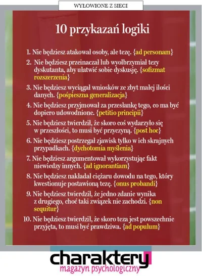 SirBlake - Proponuje przyjąć przez aklamację jako nowy regulamin dyskusji pomiędzy #4...