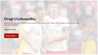 Nova24 - W Polsce jak w lesie #mecz

Nawet usunąłem Ad Blocka...