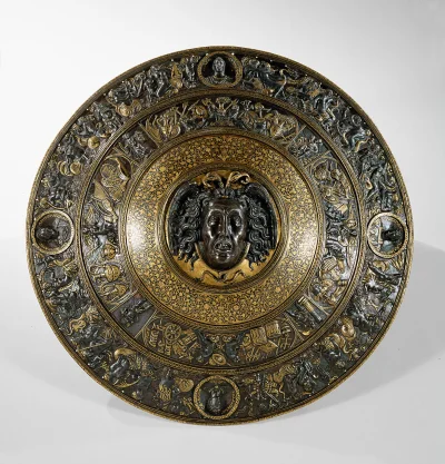 myrmekochoria - Filippo Negroli, Tarcza z meduzą, Włochy 1550-1555.

Muzeum

#smo...