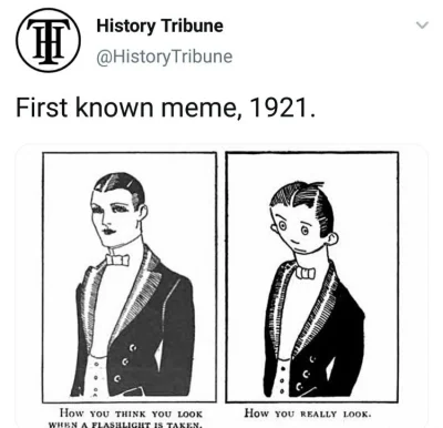majkolczssiepale - Prawdopodobnie pierwszy meme, rok 1921