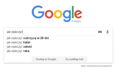 Wykopaliskasz - #google #medycyna #cukrzyca
Google szarlatan.