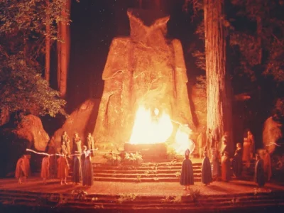 SynuZMagazynu - @shagrin: Zabawa ludzi na wysokich stanowiskach w Bohemian Grove w US...