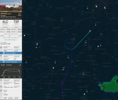 L.....m - ibk5fm do Oslo ląduje awaryjnie w Paryżu. 
#flightradar24 #7700

https:/...